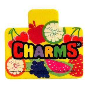 Vintage Charms Tootsie Roll Brands Yellow Magnet Chip Clip‎ 2006 Collectible